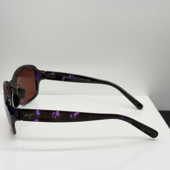 Maui Jim Koki Beach Purple Tortoise Polarized Rose Lenses Sunglasses R433-28T - Picture 3 of 9